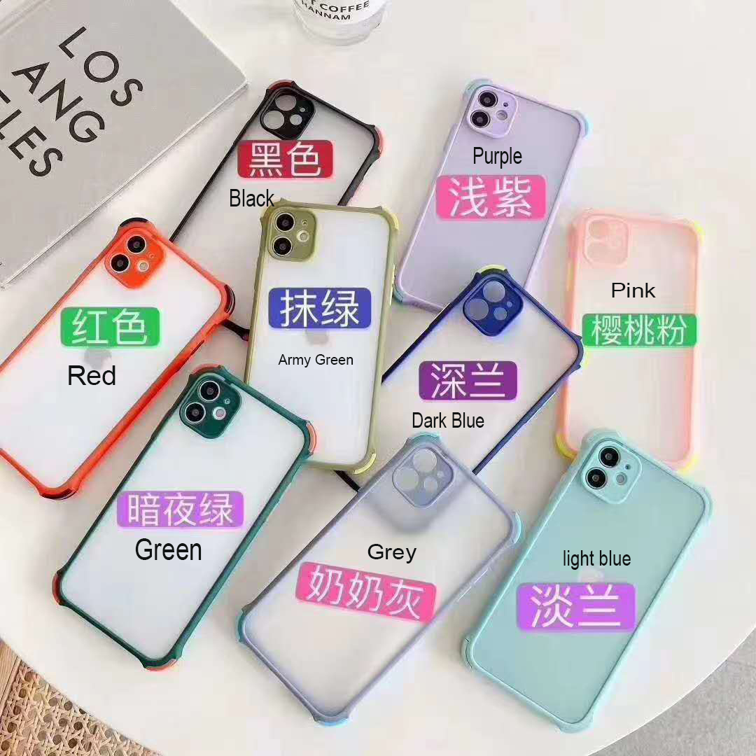 Ốp Lưng Điện Thoại Chống Sốc Có 9 Màu Cho Vivo Z5X Z1Pro Z6 S6 S7 Y20