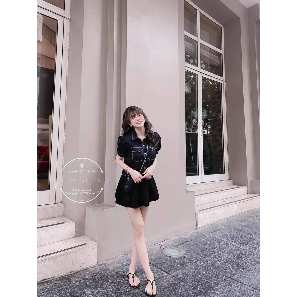 Set đồ nữ cá tính, set váy bộ đi chơi sang chảnh mùa hè đẹp 8A00173 | BigBuy360 - bigbuy360.vn