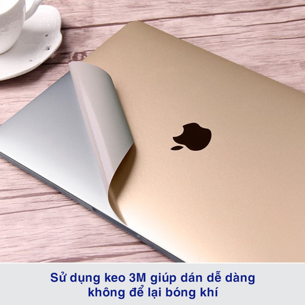 Dán Macbook Air 2020 bảo vệ toàn diện - Dán lưng, dán đáy và dán mặt trong Macbook Air 2020/ Macbook Air M1 | BigBuy360 - bigbuy360.vn