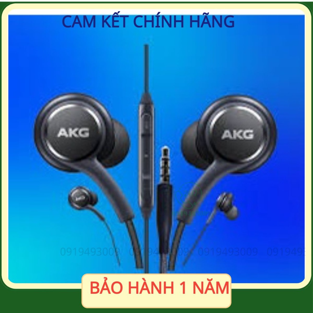 Tai nghe samsung AKG Galaxy S10 - S10 Plus - S105G - S10e Cam Kết chính hãng BH 1 ĐỔI 1