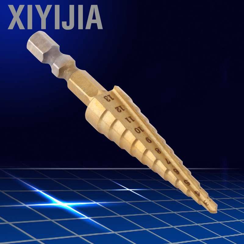 1 Mũi Khoan Bước Bằng Thép Titan Tốc Độ Cao