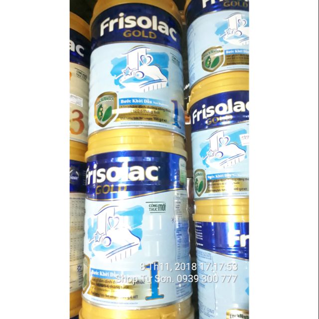 SỮA BỘT FRISOLAC GOLD 1 LON 900G