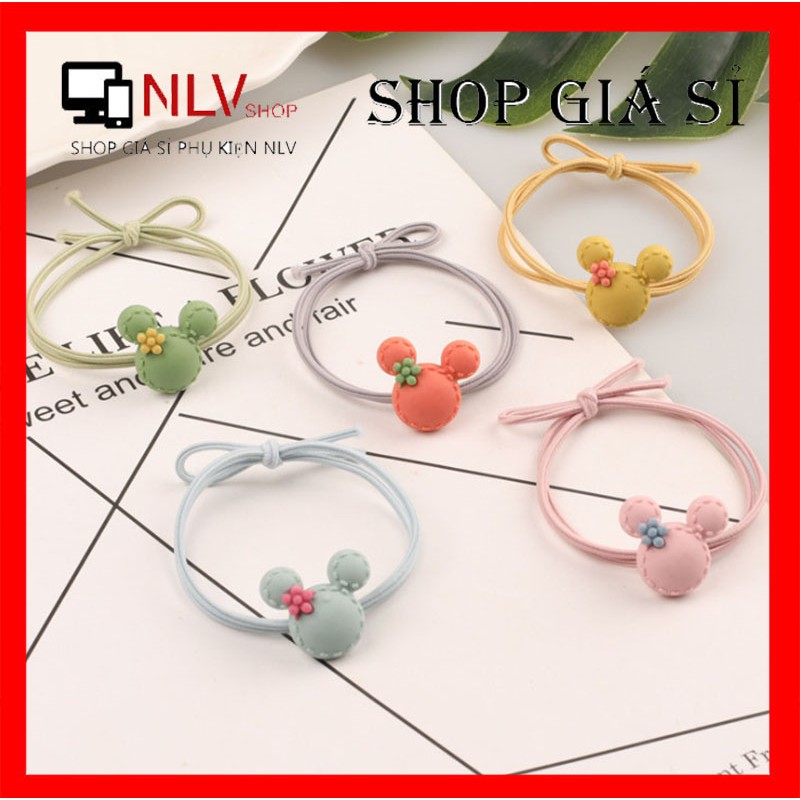 Combo 10 Thun Cột Tóc Chuột Hoe Xinh Xắn