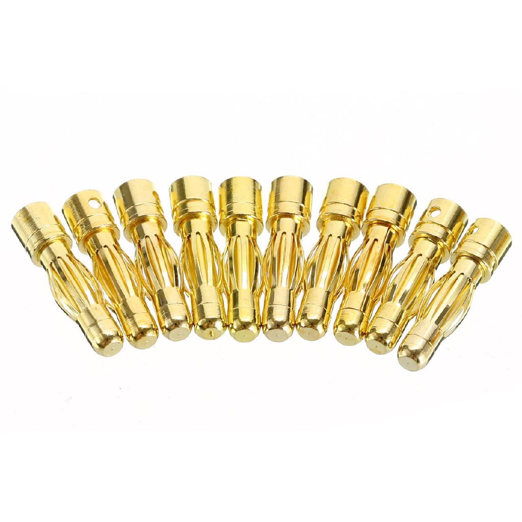 Jack Cắm Bắp Chuối 4mm điện mạ vàng