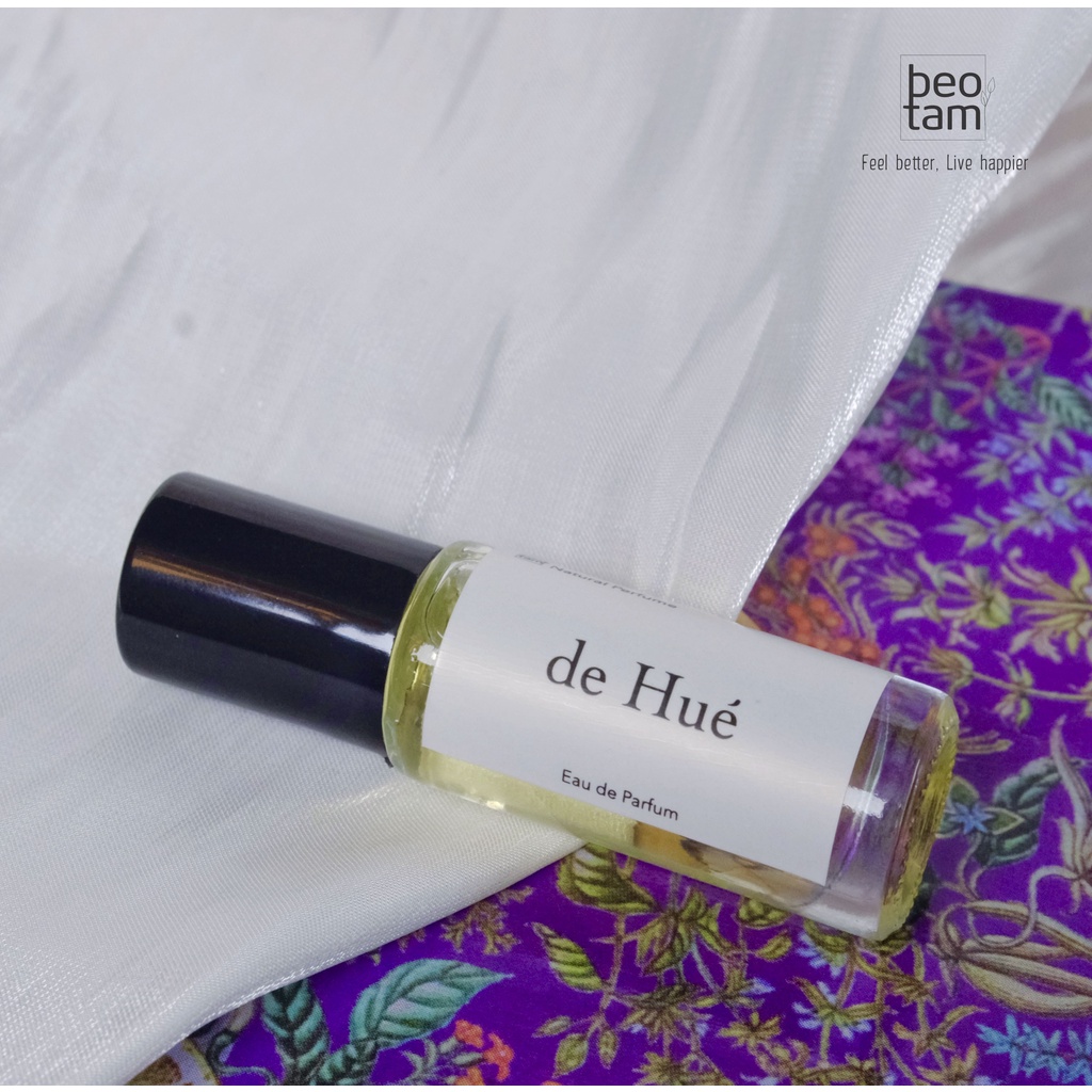 Nước Hoa Thiên Nhiên - De Húe Bồ Thóc Organic - nước hoa tinh dầu thiên nhiên, bản phối nhẹ nhàng mùi hương Huế mộng mơ