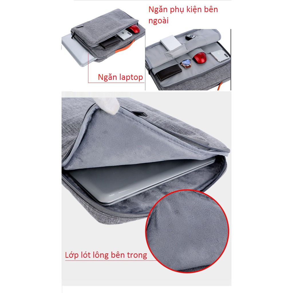 Túi chống sốc cho laptop.