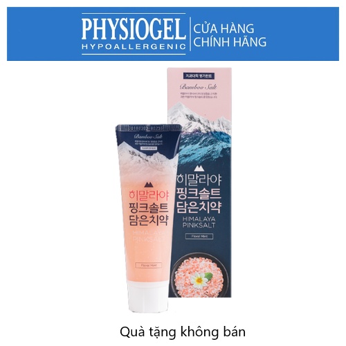 [Qùa tặng không bán] Kem đánh răng Bamboo salt Himalaya Pink Salt muối hồng - Hương Hoa Bạc Hà 20g