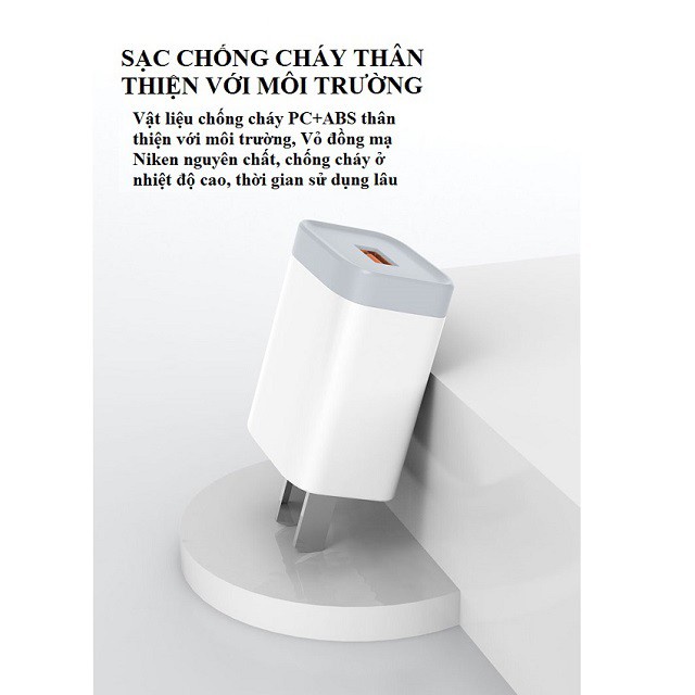 Bộ sạc điện thoại chính hãng SD Design C66 giá tốt nhất, xạc, sạt điện thoại ổn định, an toàn, bảo hành 12 tháng