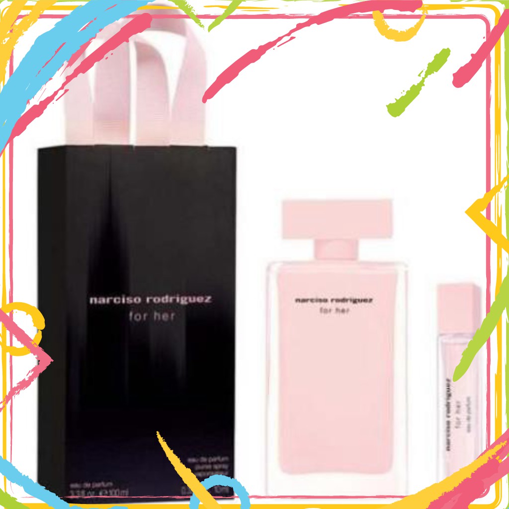 tuan00008 [CHÍNH HÃNG] Nước hoa Narciso Rodriguez for her (EDP) 100ml(đen) tuan00008