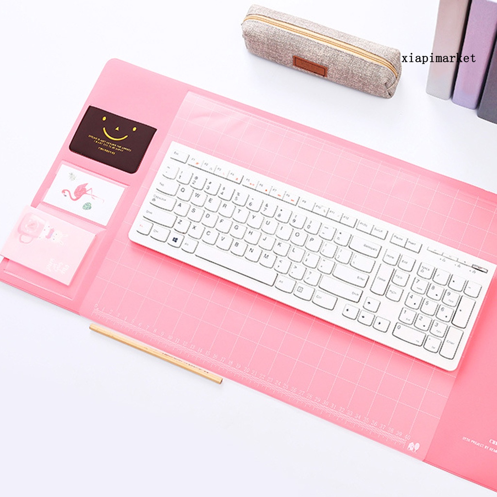 LOP_Desk Cute Multi-functional Waterproof Candy Color Thickened Mouse Pad Cushion