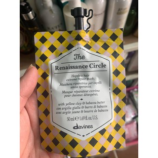 Mặt nạ hấp tóc tạo bóng hoàn hảo Davines Renaissance Circle 50ml