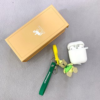 Bao Vỏ Hộp Airpods - Case Airpods Bé Gấu Trưởng Phòng