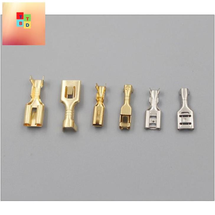 Bộ 150 cos xe máy 2.8mm 4.8mm 6.3mm, 4.0mm