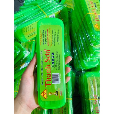 Bộ dụng cụ lấy ráy tai - móc ráy tai Thanh Sơn 8 món kèm hộp