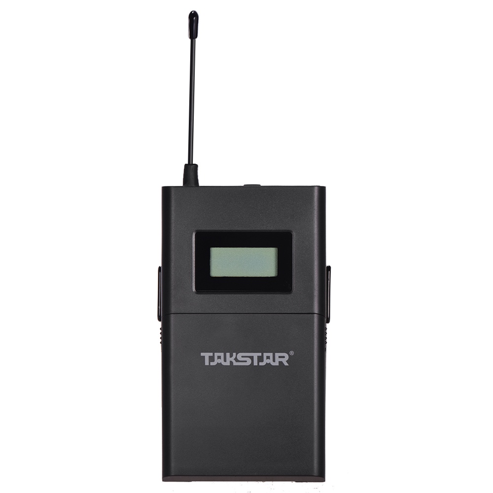 Hệ Thống Âm Thanh Không Dây TAKSTAR Wp-200R UHF 6 Kênh Truyền Tải Khoảng Cách 50m Kèm Tai Nghe Nhét Tai
