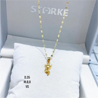 dây chuyền mặt hồ ly baby