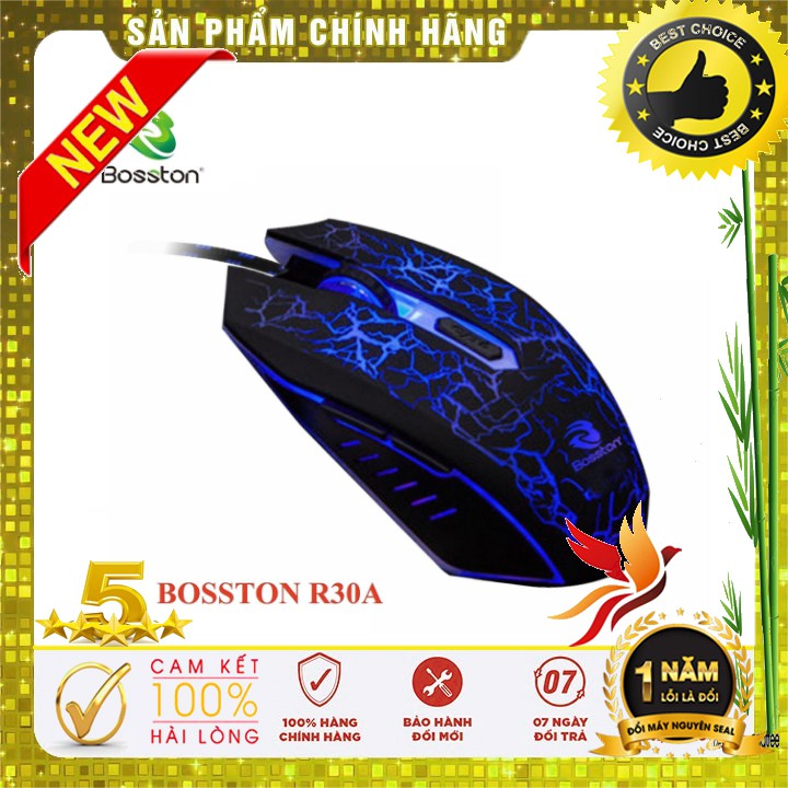 Chuột Bosston R30A LED USB