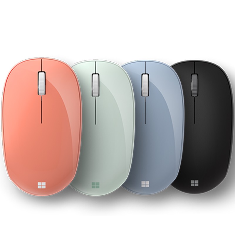 Chuột không dây Microsoft Compact Mouse Elf Blue