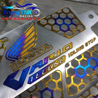 Che két nước titan gắn vario.