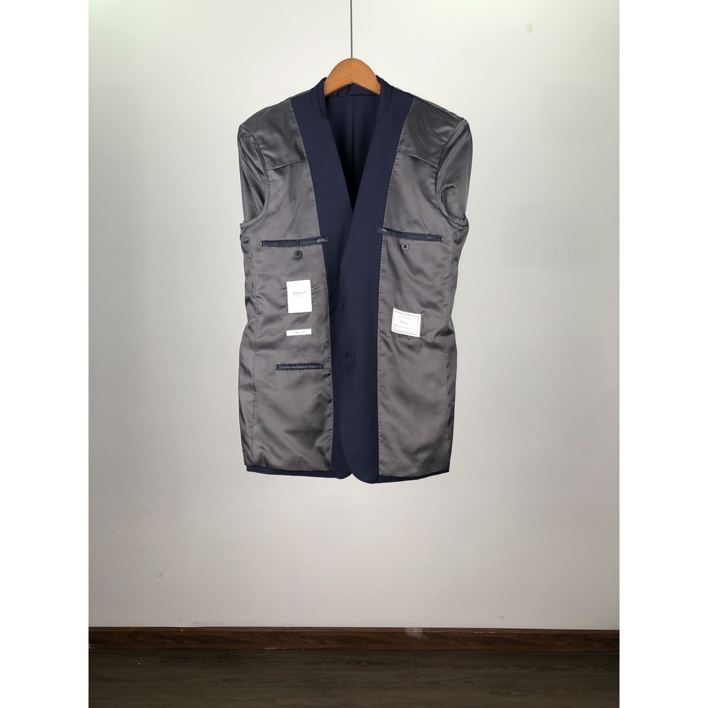 (1M7-1M8 / 70-80KG) Áo blazer 2hand nam XANH DƯƠNG của AND Z Hàng si Hàn Quốc JACBLN147