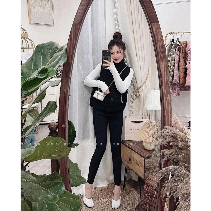 Áo ghile phao nhung tăm xinh xuất sắc,ấm áp vô cùng,thoải mái,khoẻ khoắn,trẻ trung,bền,rẻ nói chúng quá Đỉnh,quá xinh !