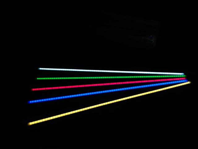 Tuýp led màu 12V tuýp dài 1m