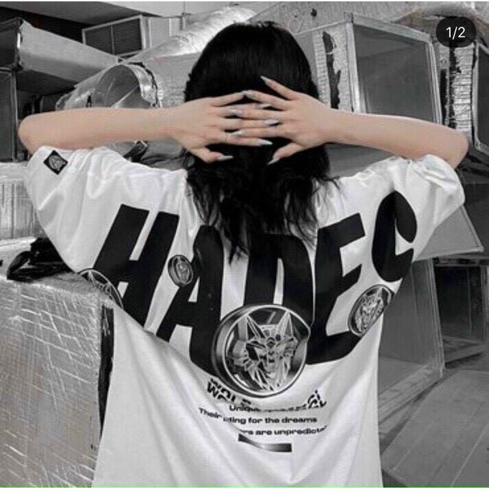 áo thun nam nữ họa tiết hades, mẫu hot