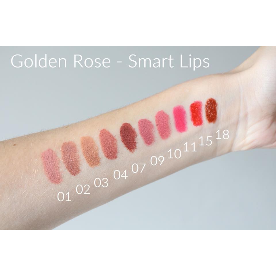 Son lì bút vặn Golden rose smart lips