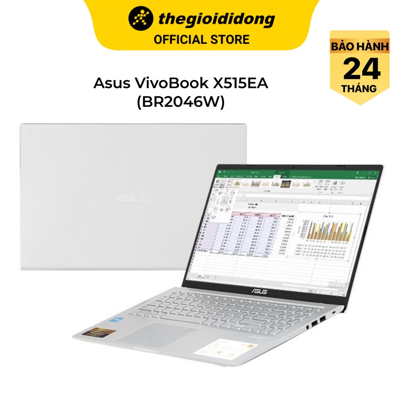 Laptop Asus VivoBook X515EA i3 1115G4/8GB/256GB/Win11  - Hàng chính hãng