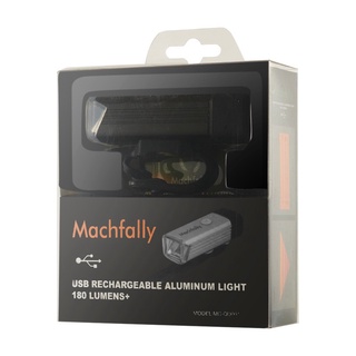 Đèn pha xe đạp siêu sáng machfally có cổng sạc USB.