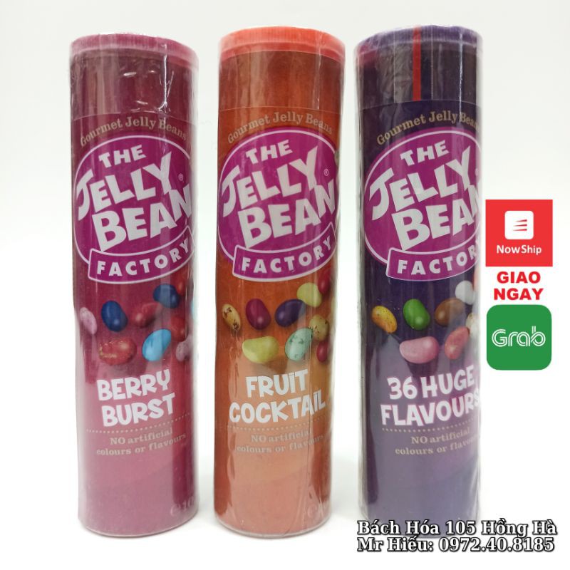 [T3/2022] Kẹo hạt trái cây Jelly Bean các vị 100g
