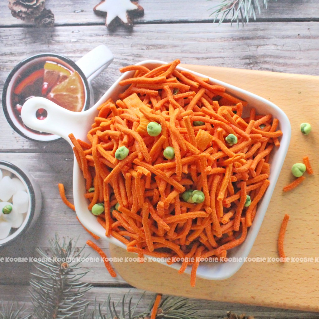 Bim bim que Koobie 350g, đồ ăn vặt ngon an toàn vệ sinh, giao hàng siêu tốc