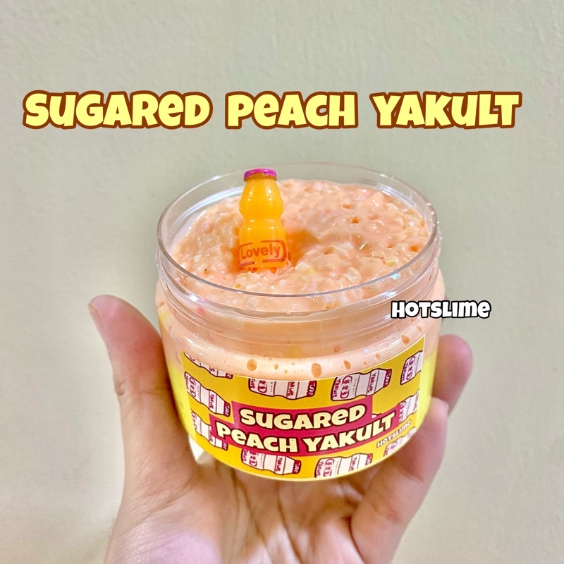 Slime BINGSU "Yakult Đào" Slime bingsu giòn