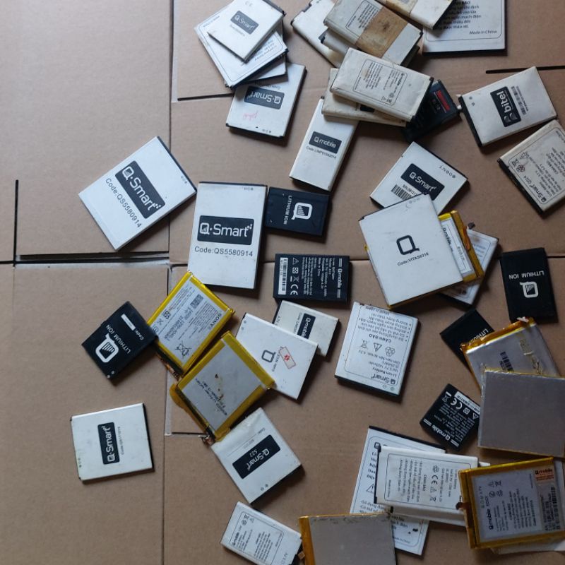 Pin Qmobile Pin Qsmart Pin tồn kho nhiều hãng giao ngẫu nhiên xả cuối năm