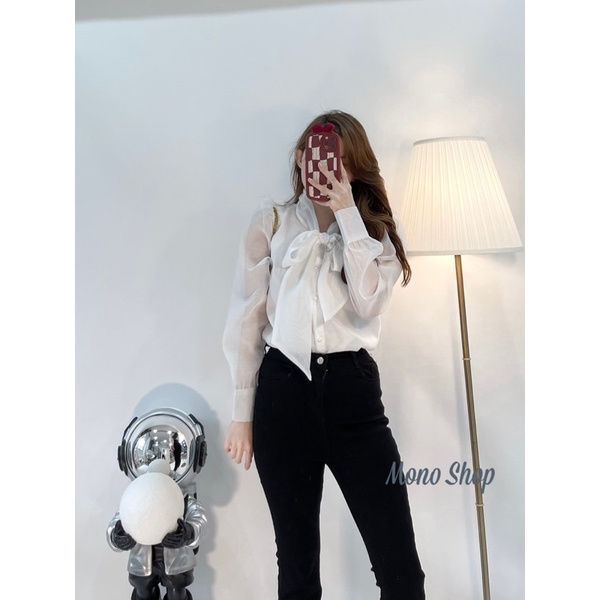 Quần jean basic ống loe cắt, quần jean ống loe trơn Ảnh thật/ sẵn