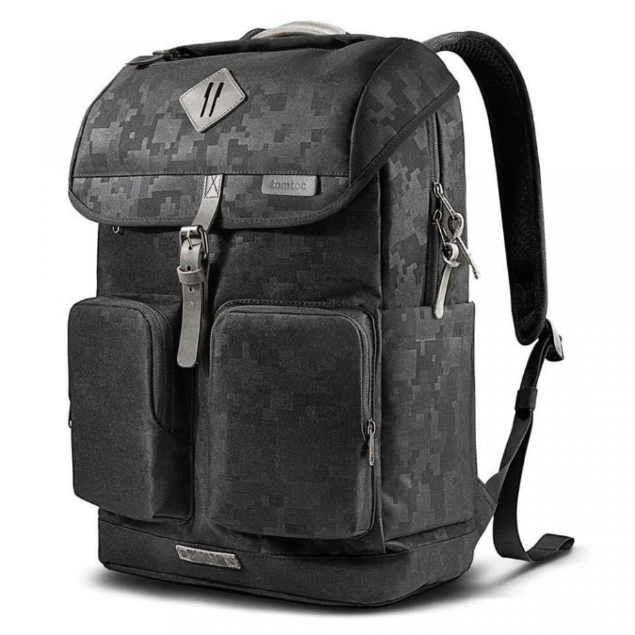 Balo TOMTOC City Vintage for Ultrabook black 15inch -