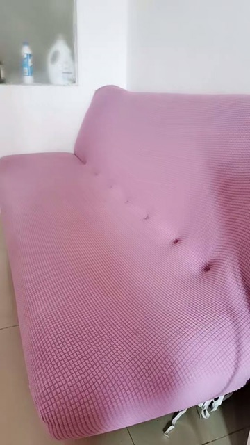 [CÓ NGAY] Vải Bọc Sofa Giường Màu Trơn Pastel Chất Nhung Gân Caro Trang Trí Nhà Cửa