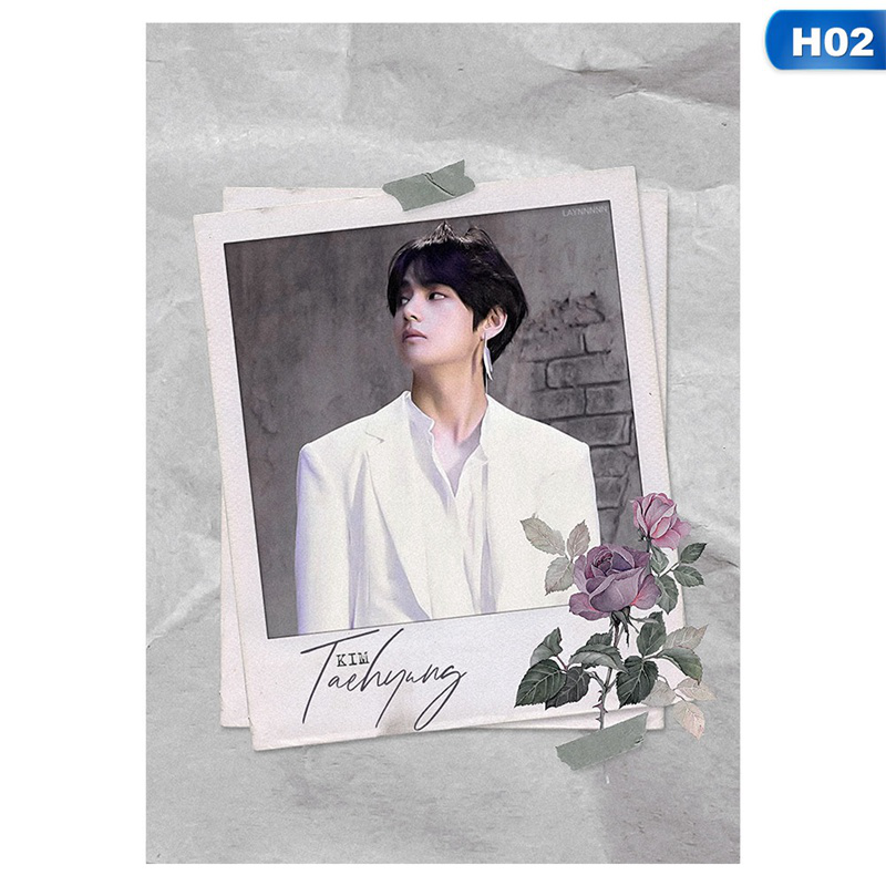 Poster Treo Tường In Hình Nhóm Nhạc Kpop Bts 7