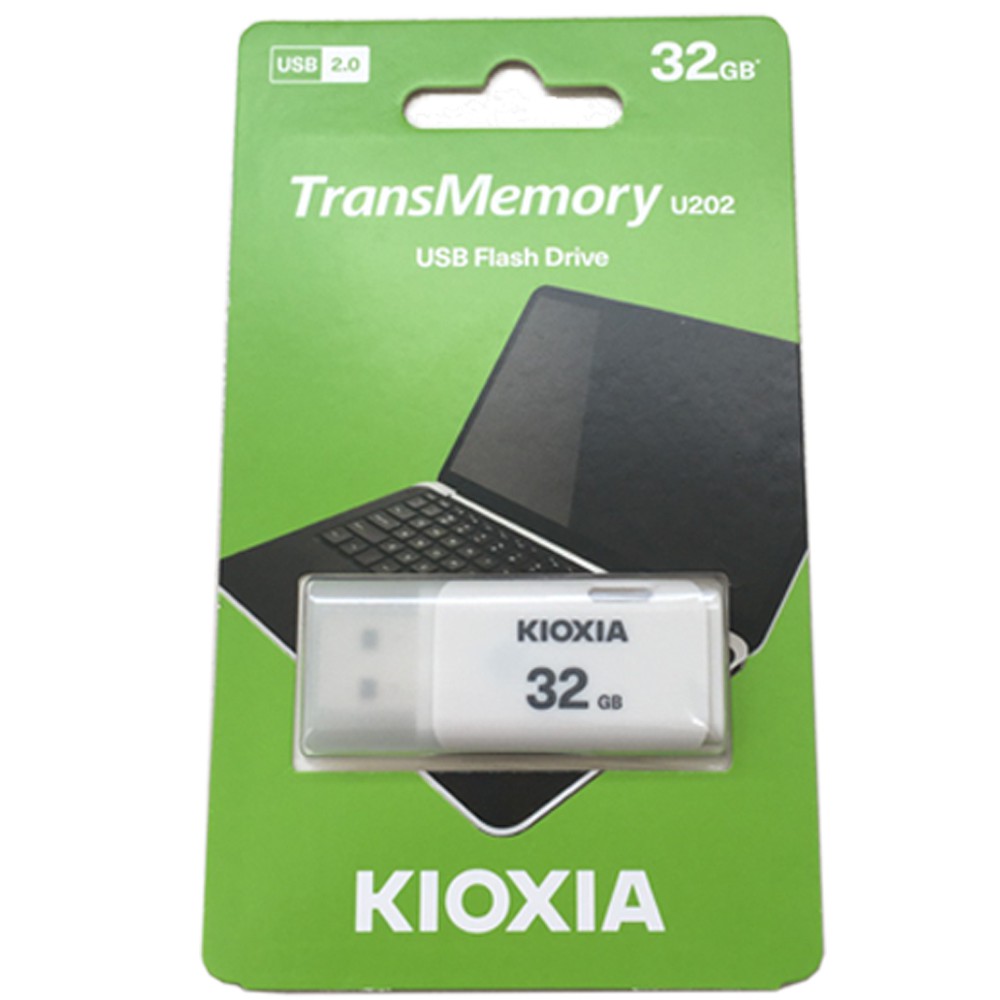 USB 32gb KIOXIA U202 chuẩn 2.0 (trắng) Japan - FPT phân phối