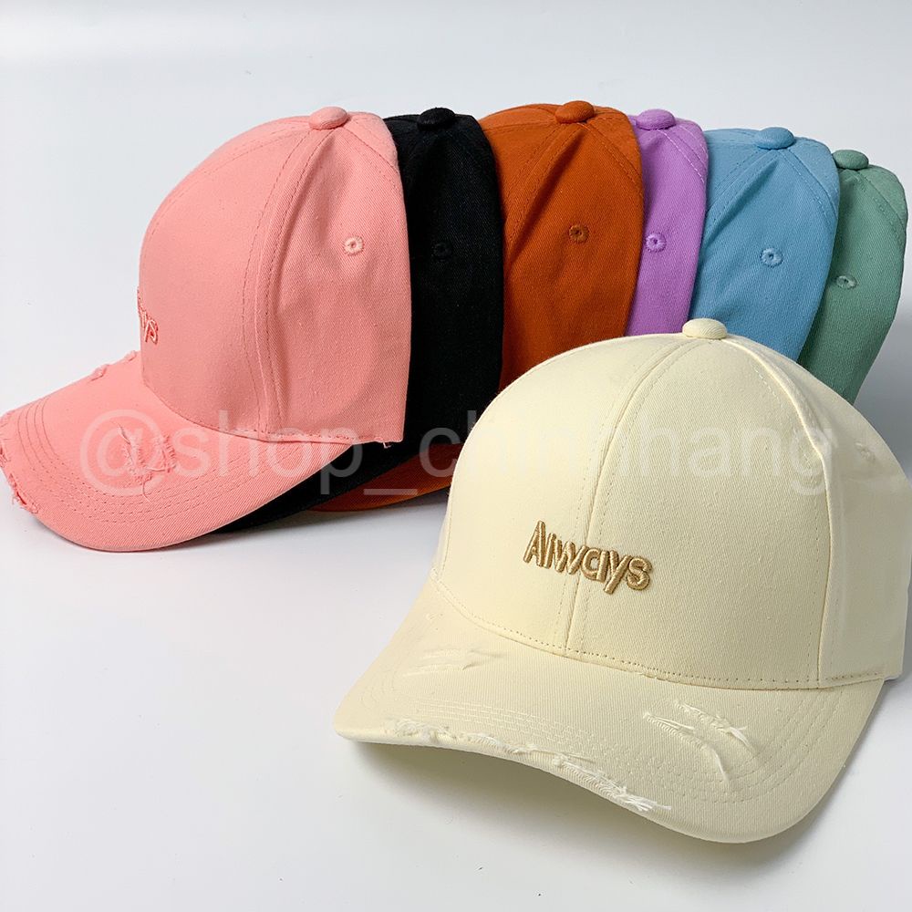 Mũ lưỡi trai thời trang nam nữ phong cách nón kết thêu chữ Always AH1571