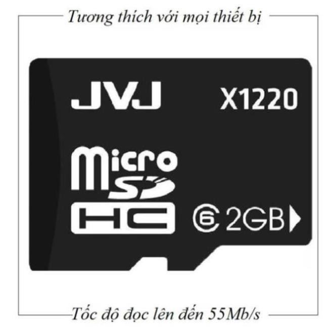 [GIÁ TẬN GỐC]  Thẻ nhớ 2G/4G/8G/16G/32G/64G JVJ microSDHC chuyên dụng CAMERA, lưu trữ hình ảnh âm thanh chuẩn