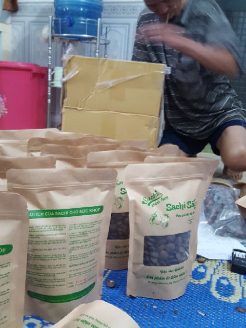 Hạt sachi sấy dòn daklak bịch giấy như hình 500g