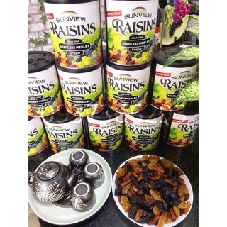 NHO KHÔ MỸ KHÔNG HẠT SUNVIEW RAISINS 425G