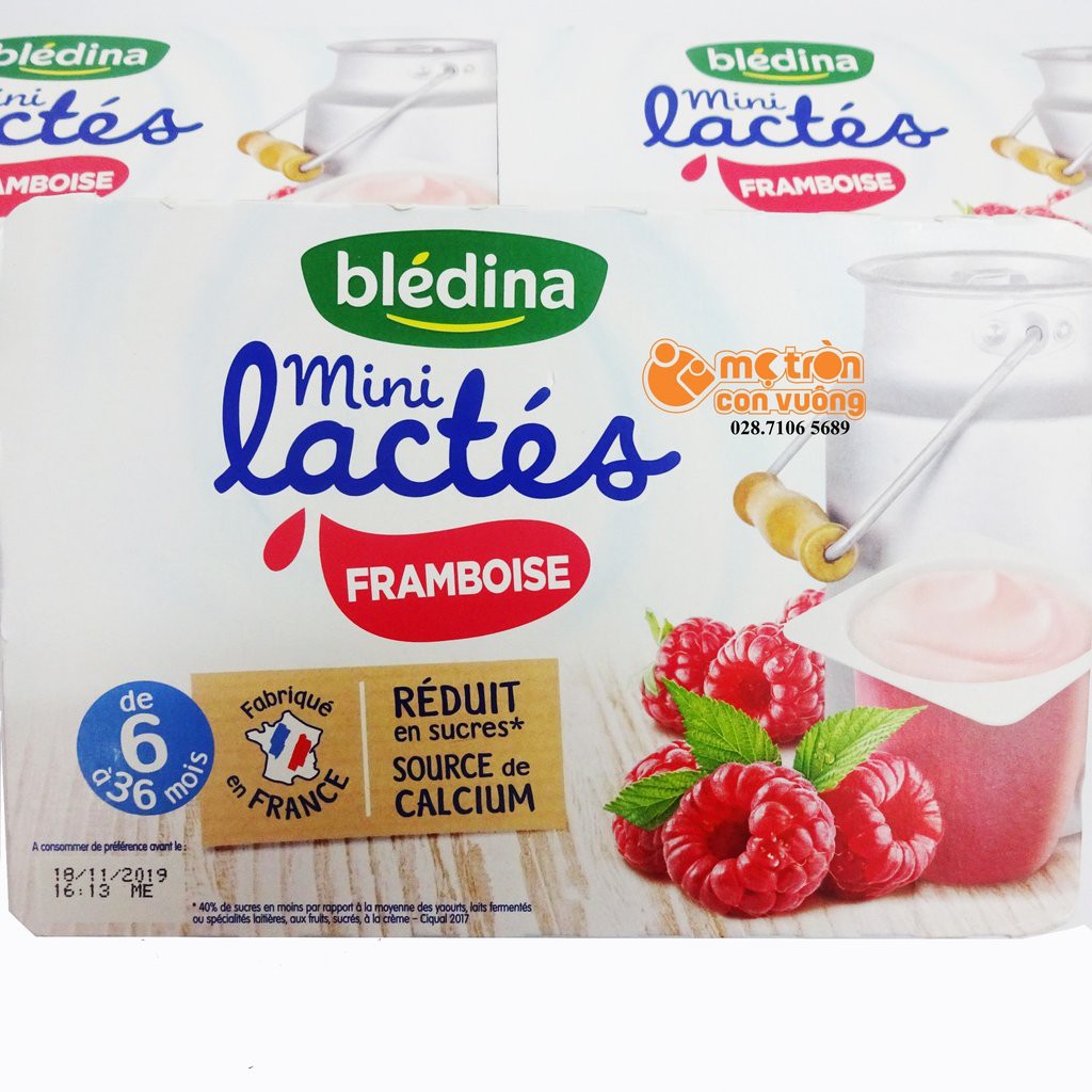 ✈️ Sữa chua Bledina Pháp 6*85g