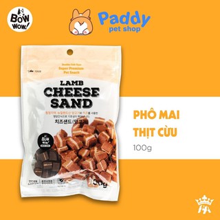 Phô Mai Thịt Cừu BowWow Snack Cho Chó