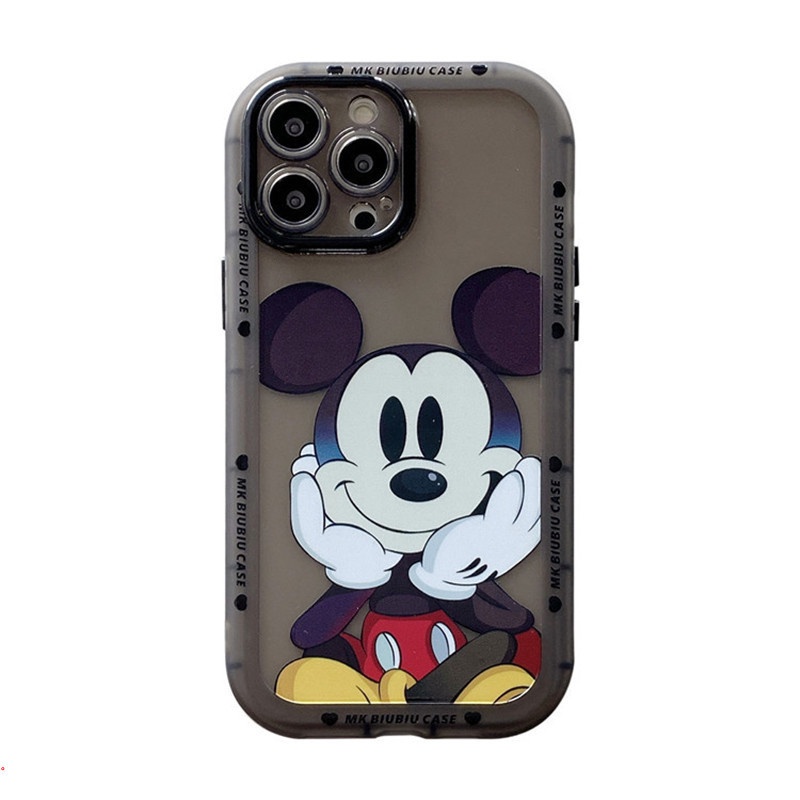 Ốp Điện Thoại TPU Mềm Trong Suốt Chống Rơi In Hình Mickey Disney Cho IPhone 11 12 13 Pro Max X Xr Xs 7 8 Plus