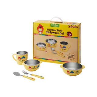 Bộ đồ ăn Lock&Lock Hello Kitty 5 món