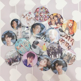 Huy hiệu Kpop BTS, Blackpink, Exo, Twice cài áo, cài túi xách, cài balo
