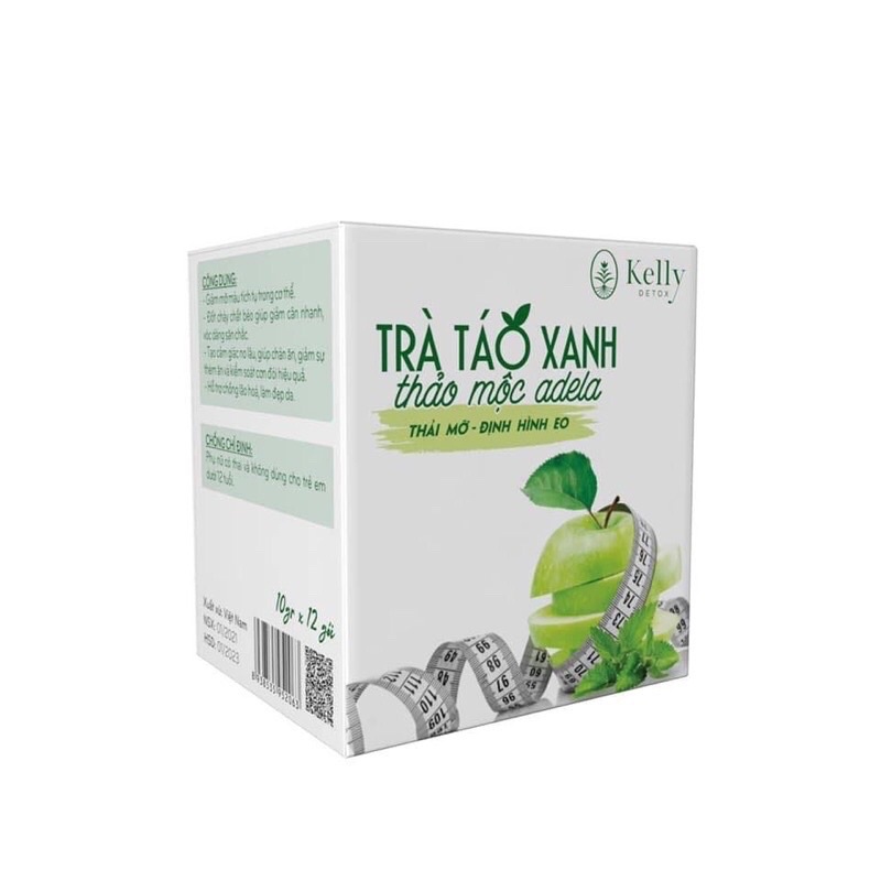Trà Táo Xanh🍏 Giảm cân định hình Kelly chính hãng(  mẫu mới