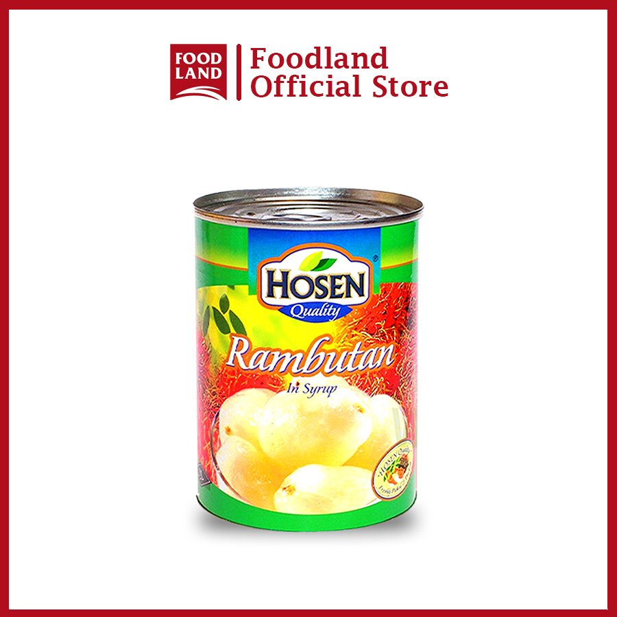 Chôm Chôm Ngâm Siro Hosen 565G - đồ uống, làm bánh, làm mứt - Foodland